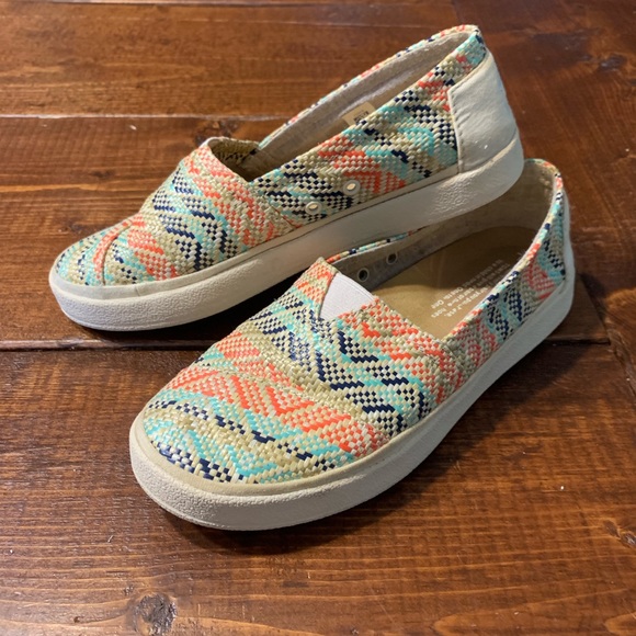 Toms Avalon Slip On Woven Sneaker bohemian - Picture 2 of 6